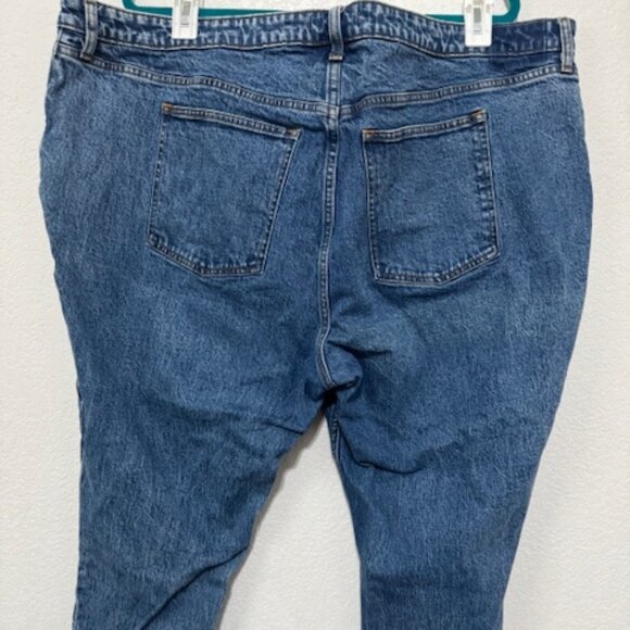 Abercrombie & Fitch The Skinny High Rise Blue Jeans Distressed Ripped S  37/24S‎ - Picture 5 of 10